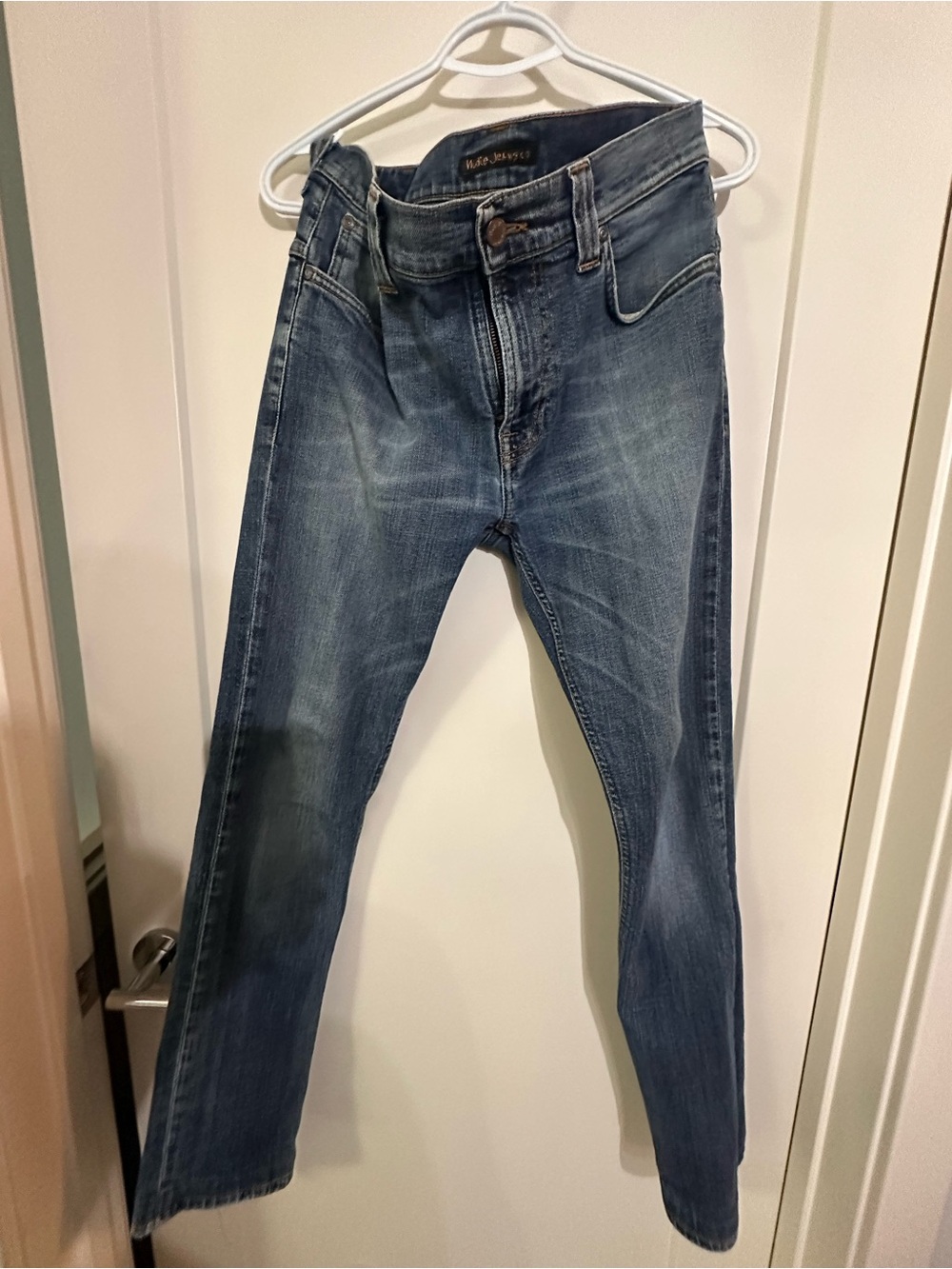 Nudie Men's Blue Denim Jeans